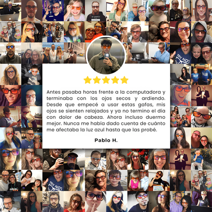 Lume™ | Gafas Unisex que Bloquean la Luz Azul